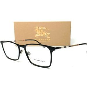 Burberry Men's Black Rubber Eyeglasses!
